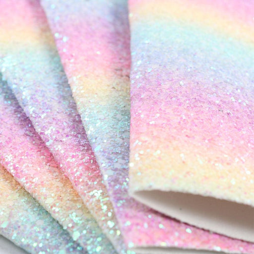 Radiant Rainbow Sparkle Leather: Ethical Craftsmanship for Sophisticated Style