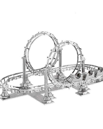 Build Your Own Exciting Roller Coaster Model Kit - Perfect for Thrill Seekers!