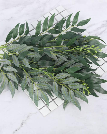 Luxe Willow Oasis Floral Arrangement - Exquisite Faux Bouquet for Upscale Decor