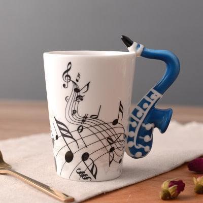 Guitar Harmony Mug - Sip Your Favorite Tunes ☕️🎶