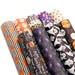 Hauntingly Fun Cartoon Halloween Character Synthetic Leather Fabric - 20*33cm
