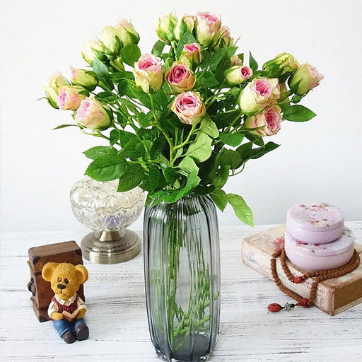 Silk Rose Delight: Luxurious Artificial Flowers for Exquisite Floral Arrangements