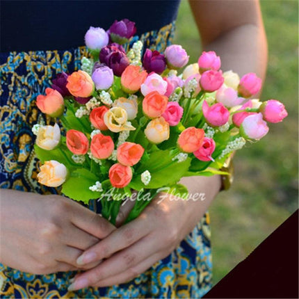 Silk Rose Bud Arrangement: Timeless Beauty for Every Celebration