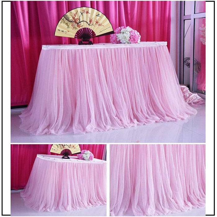 Enchanting Tutu Table Skirt: Elevate Your Celebrations with Elegance