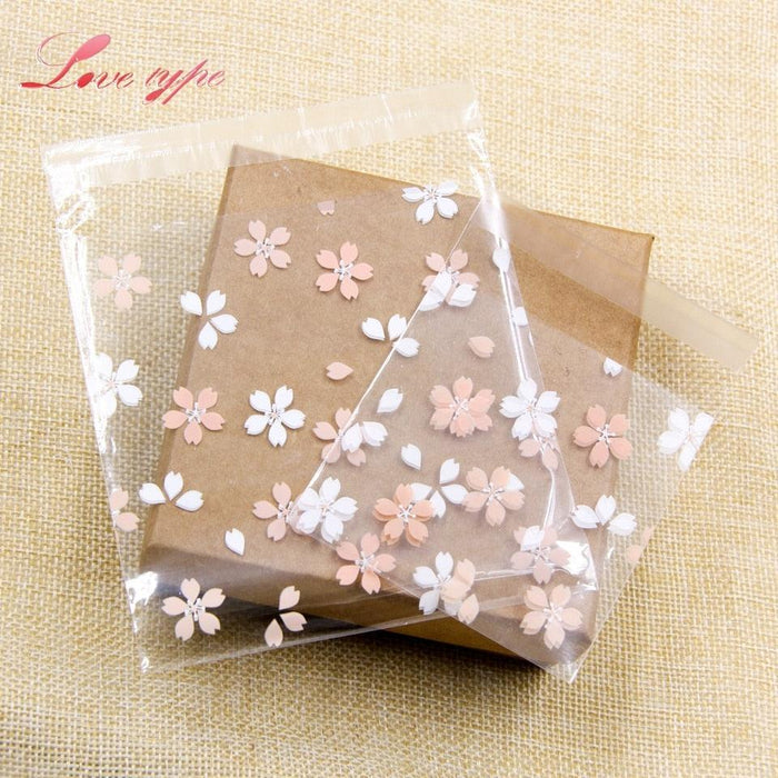 Cherry Blossom Candy Bags Set for DIY Treats and Gifts