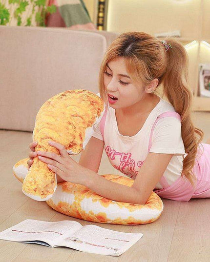 Whimsical 3D Culinary-Themed Plush Pillows for Cozy Relaxation