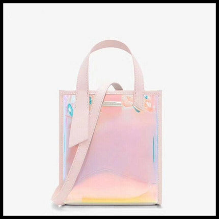 Radiant Holographic Mirror PU Leather Crafting Sheet