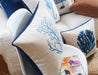 Nautical Dream Reversible Cushion Cover by Maison d'Elite