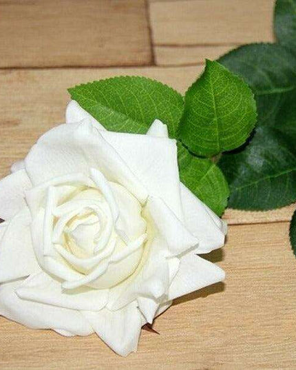 Elegant 24-Piece Real Touch Rose Set - Luxurious 12cm Blooms for Lasting Beauty