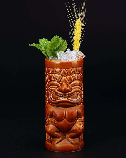Vetro Ceramic Tiki Juice Mug: Elevate Your Beverage Experience