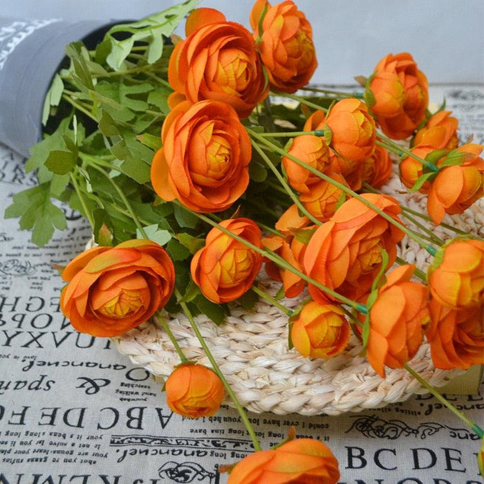 Elegant Peony Silk Flower Wreaths Bundle - Versatile Floral Décor Kit