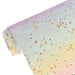 Rainbow Sparkle Glitter PU Leather for Creative DIY Projects