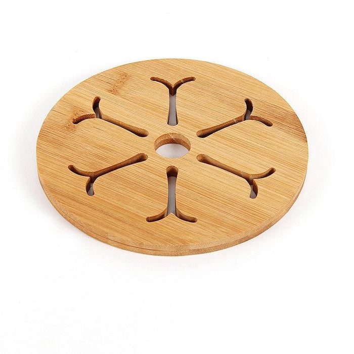 Bamboo Japanese Hot Pot Mat for Elegant Dining Table Protection