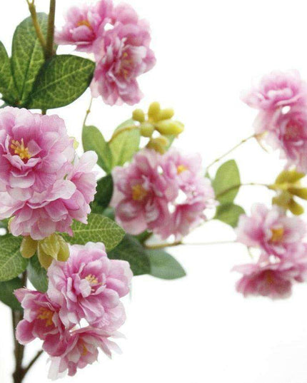 Sakura Silk Blossom Branch - Elegant Artificial Floral Arrangement for Home & Events