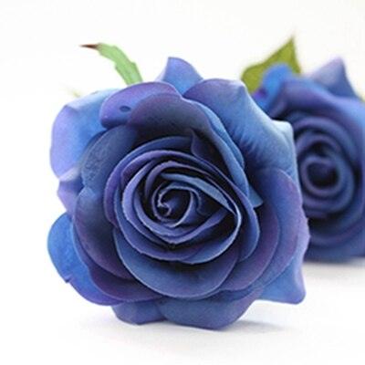 Luxurious Faux Latex Rose Arrangement - Premium Silicone Flowers for Weddings, Home Decor, and Events