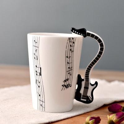 Guitar Harmony Mug - Sip Your Favorite Tunes ☕️🎶
