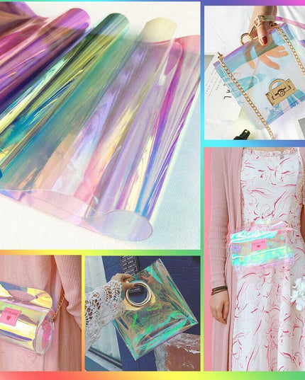 Holographic Iridescent PVC Crafting Sheet