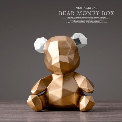 Whimsical Teddy Bear Coin Bank: A Charming Companion for Special Savings
