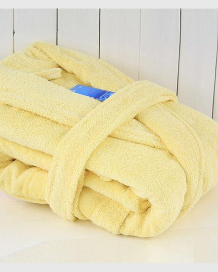 Luxurious Unisex Cotton Kimono Bathrobe - Ultimate Winter Warmth and Comfort