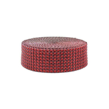 Radiant Rhinestone Mesh Ribbon for Luxurious Crafting Creations