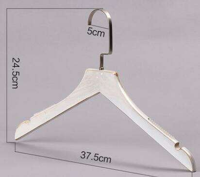 Luxury Wooden Hanger Set - 10 Piece Collection for a Chic Closet Upgrade