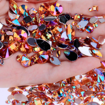Glittering 300-Piece Rhinestone Gem Collection: Your Ultimate Crafting Companion