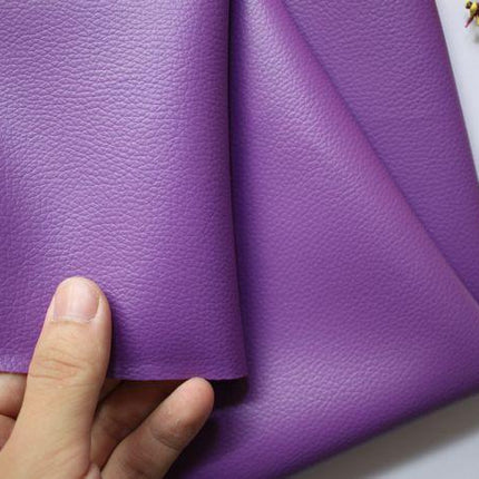 Elegant Litchi Textured PU Leather for Artisan Creations