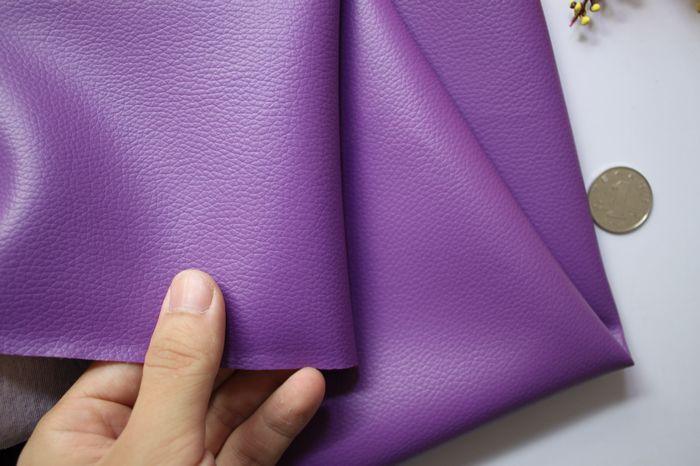 Luxury Litchi Patterned Faux Leather for Artisanal Crafts