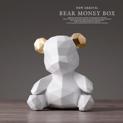 Adorable Teddy Bear Coin Bank: Your Charming Savings Ally