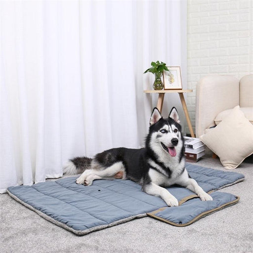 Deluxe Portable Pet Bed: Reversible Dog and Cat Bed for Ultimate Comfort