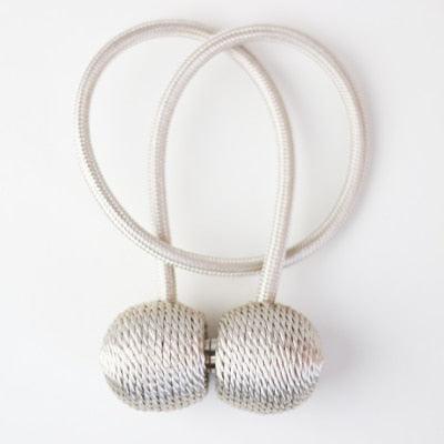 Chic Magnetic Drapery Tiebacks for Effortless Home Style Upgrade