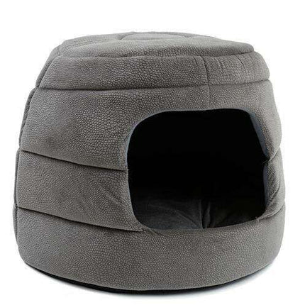 Elegant 5-in-1 Pet Oasis - Chic Dog Sofa Bed with Luxurious Puppy Cushion