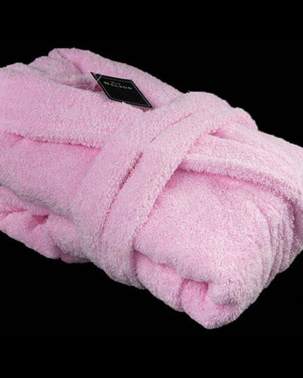 Luxurious Unisex Cotton Kimono Bathrobe - Ultimate Winter Warmth and Comfort