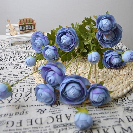 Luxe Peony Silk Wreath Collection - Stunning Faux Floral Set for Home and Events