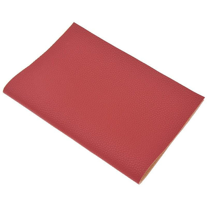 Litchi Texture PVC Leather Sheet: Synthetic Leather for Handmade Wardrobe