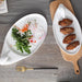 Elegant White Duck Ceramic Plate Set - Versatile Dining Upgrade