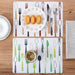 Kid-Friendly PVC Placemats: Set of 2 or 4, 40*28cm - Easy Clean Kids Table Mats