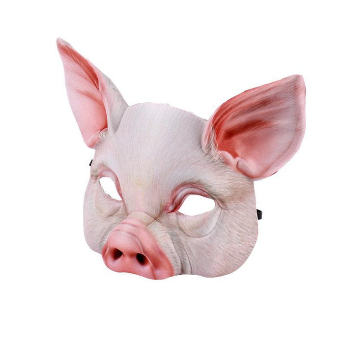 Piggy Party Master Mask - Stand Out at the Event with this Fun Animal Costume Accessory