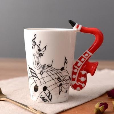 Guitar Harmony Mug - Sip Your Favorite Tunes ☕️🎶