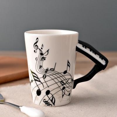 Guitar Harmony Mug - Sip Your Favorite Tunes ☕️🎶