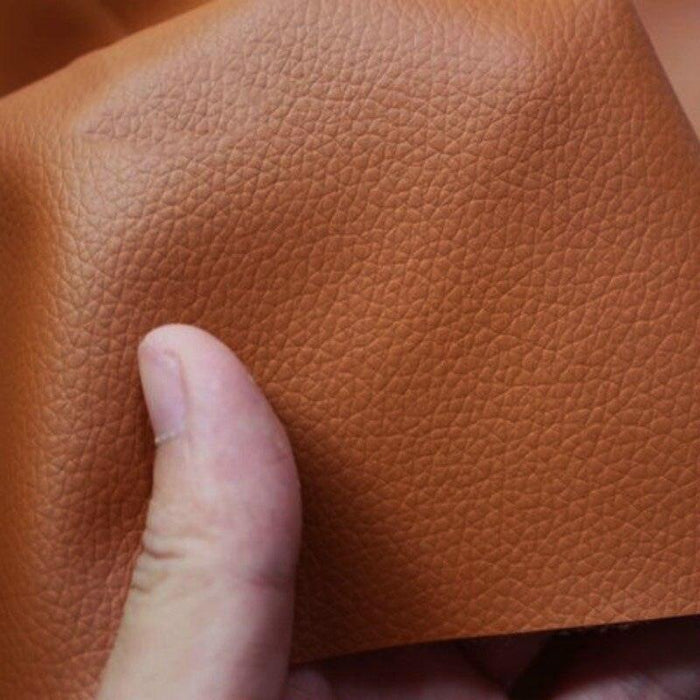 Luxury Litchi Patterned Faux Leather for Artisanal Crafts