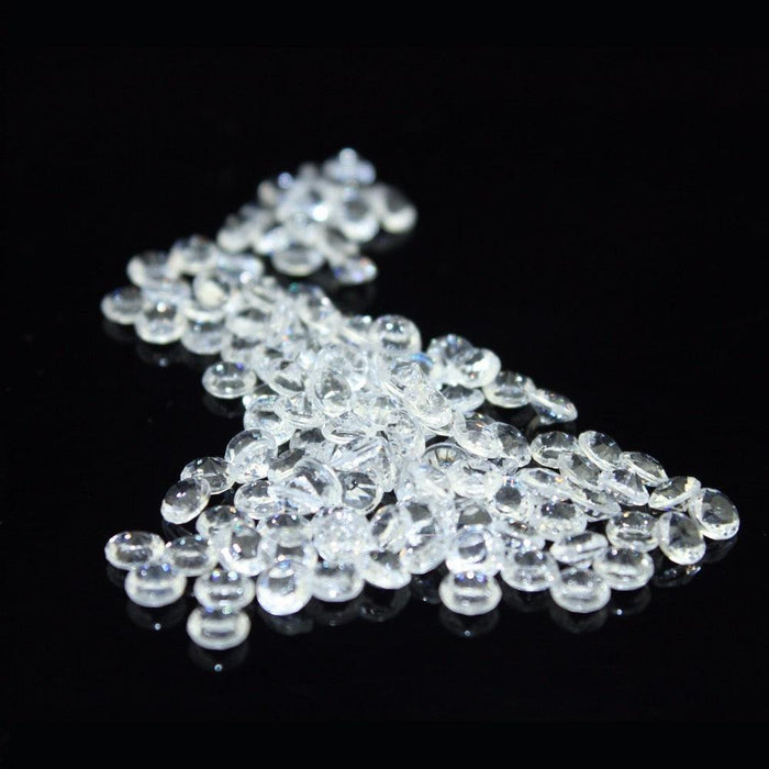 Elegant Clear Acrylic Diamond Scatter Set - Elevate Your Event Decor