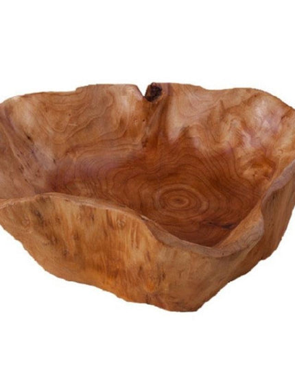 Rustic Elegance Wooden Fruit Tray - Stylish Home Decor Essential