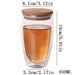 Double Wall Glass Cup for Superior Drink Enjoyment