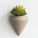 Elegant Scandinavian Ceramic Wall Planter Set for Modern Home Design