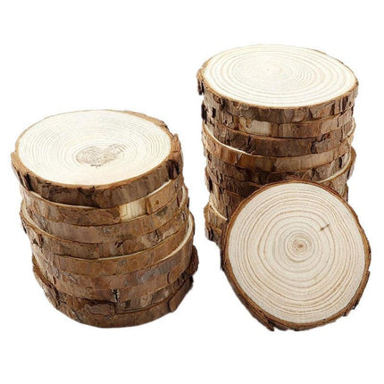 Rustic Elegance: Artisan Handmade Wooden Coasters for Stylish Dining
