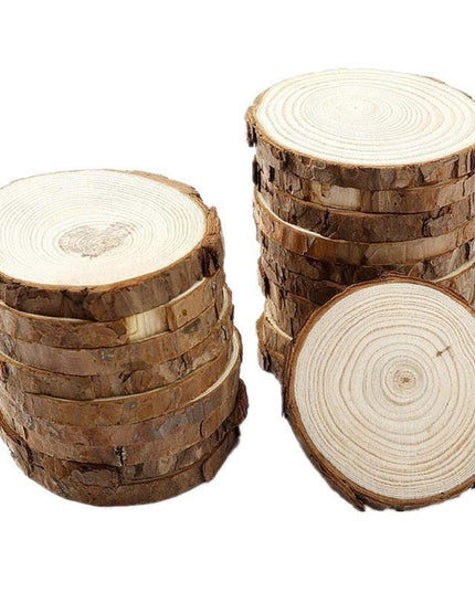 Rustic Elegance: Artisan Handmade Wooden Coasters for Stylish Dining