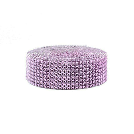 Radiant Rhinestone Mesh Ribbon for Luxurious Crafting Creations
