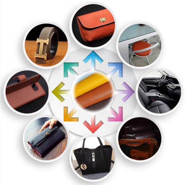 Litchi Faux Leather Craft Kit: Versatile Synthetic Fabric for Creative DIY Projects