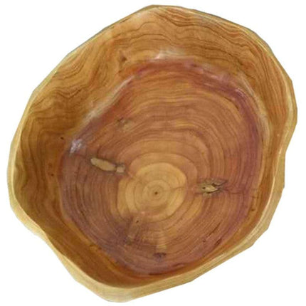 Rustic Elegance Wooden Fruit Tray - Stylish Home Decor Essential